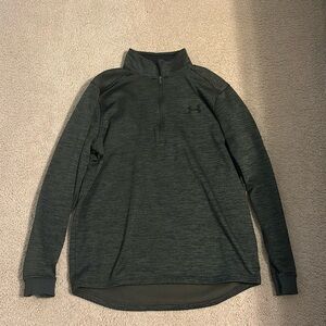 Under Armour Men’s Pullover Coldgear 1/4 Zip M. Olive